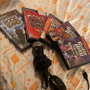 PS2 Games (Guitar Hero/Rock Band)